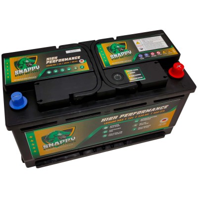 Snappy 120AH Leisure Battery Advanced Calcium Technology 4 Year Warranty 